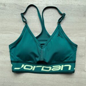 Jordan Teal Racerback Sports Bra